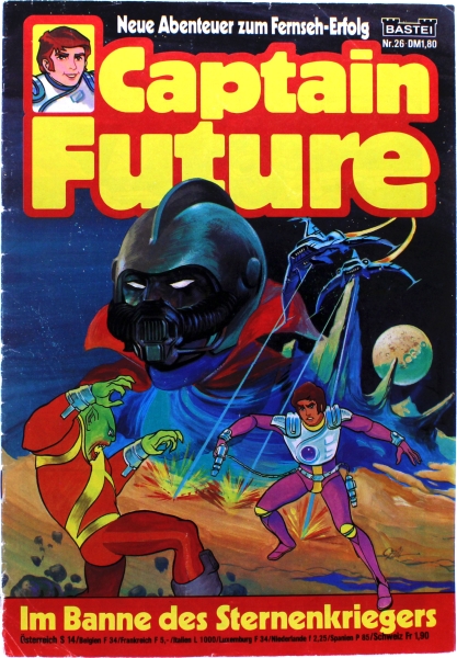Captain Future Comic (Neue Abenteuer zum Fernseh-Erfolg) Nr. 26: Im Banne des Sternenkriegers von Bastei